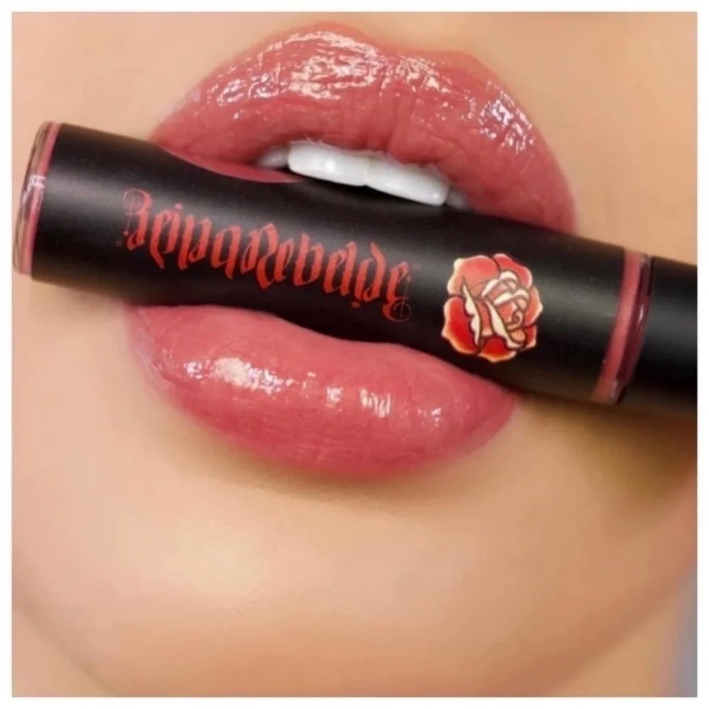 Virgen Reina Rebelde Virgin Lip Brilliant Gloss Soft Pink Vegan Cruelty Free New